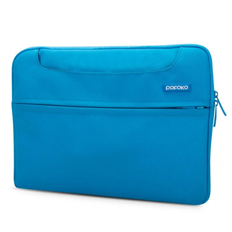 Portable 12 Laptop Bag - Single Shoulder - Blue