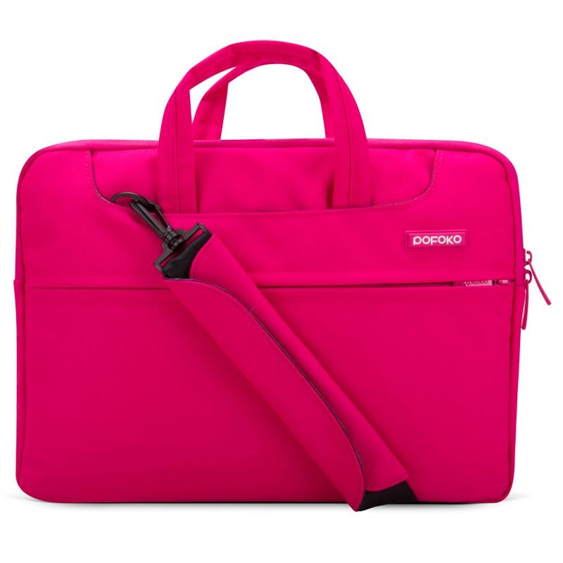 Portable 12 Laptop Bag - Single Shoulder - Blue