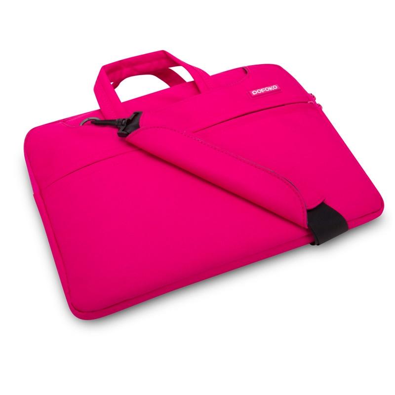 Portable 12 Laptop Bag - Single Shoulder - Blue