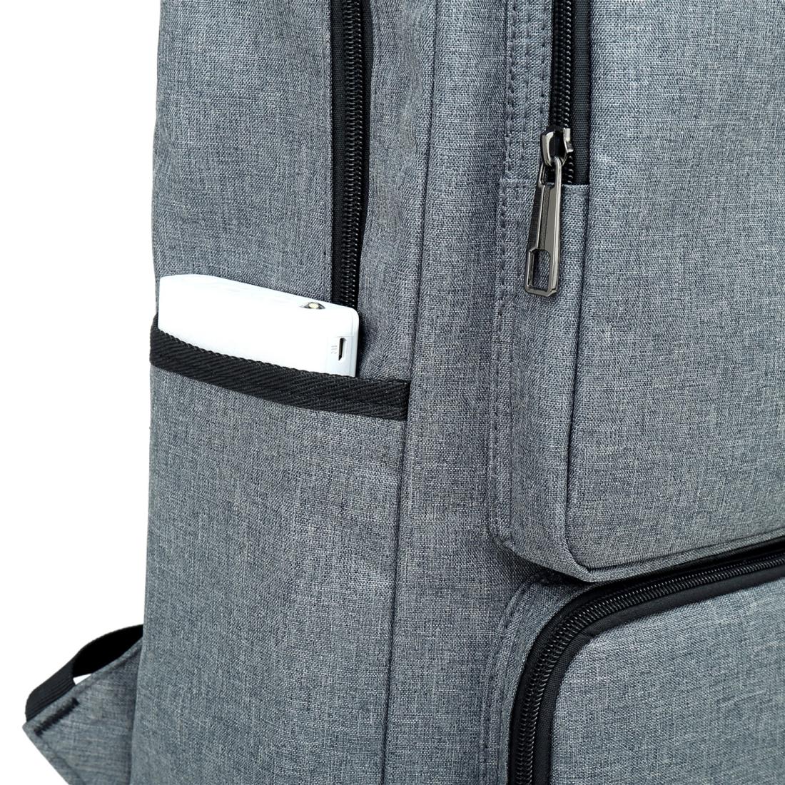 Stylish Notebook Tablet Backpack - Spacious & Casual - Blue