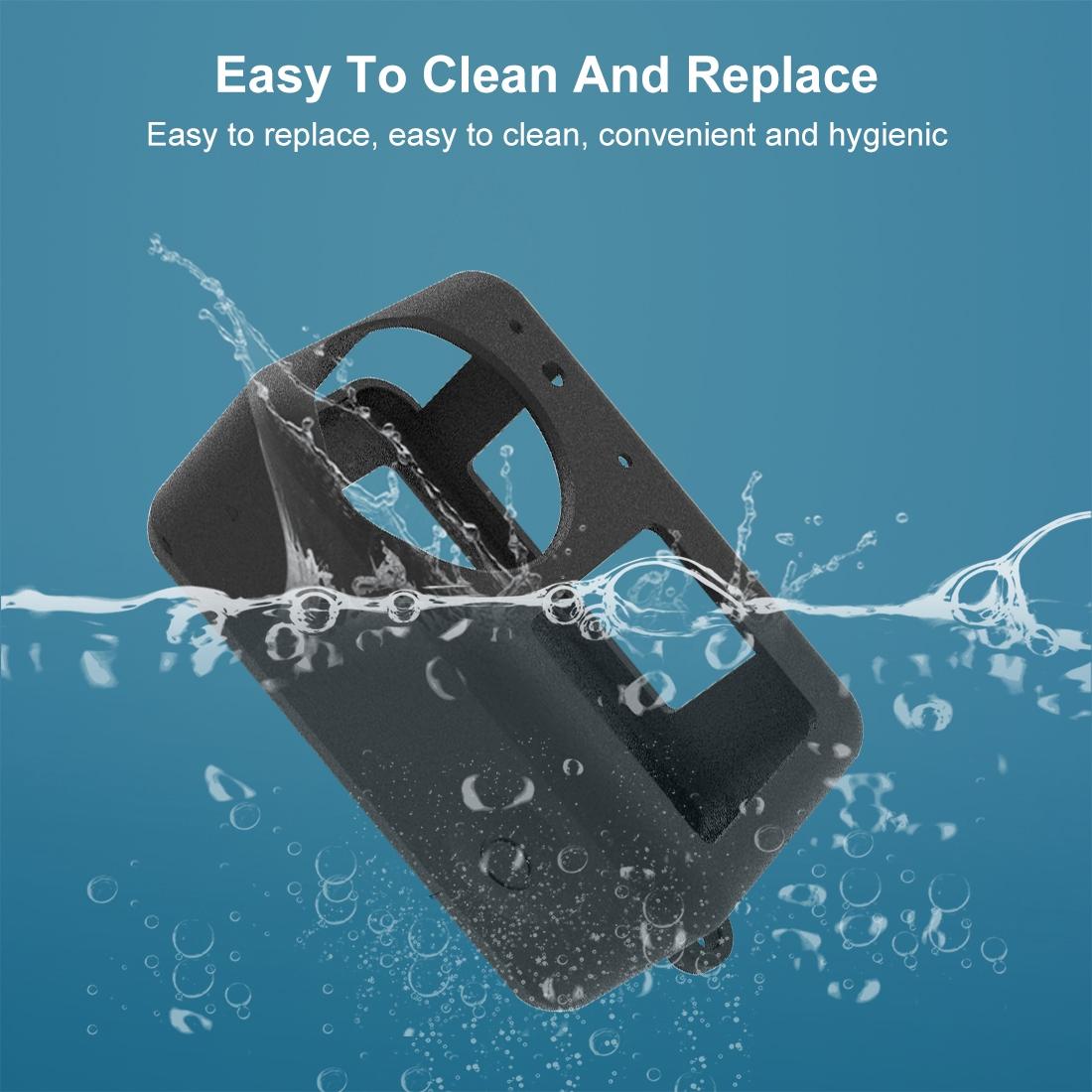 Protective Silicone Case with Lens Cap - Blue