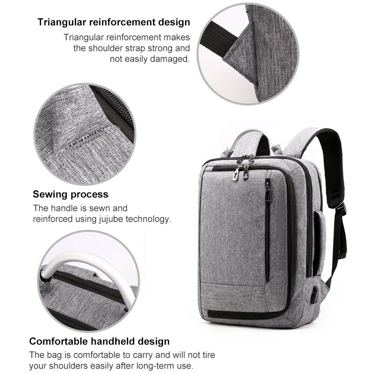 Multifunctional Oxford Laptop Backpack - Cxs-620 - Blue