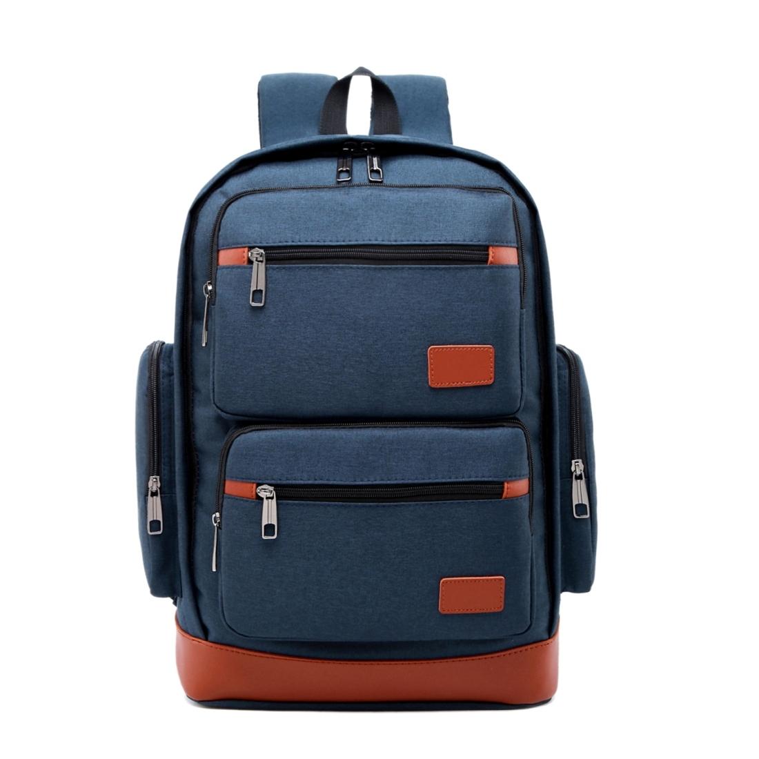 Versatile Outdoor Backpack with Breathable Design - Large Capacity - Blue