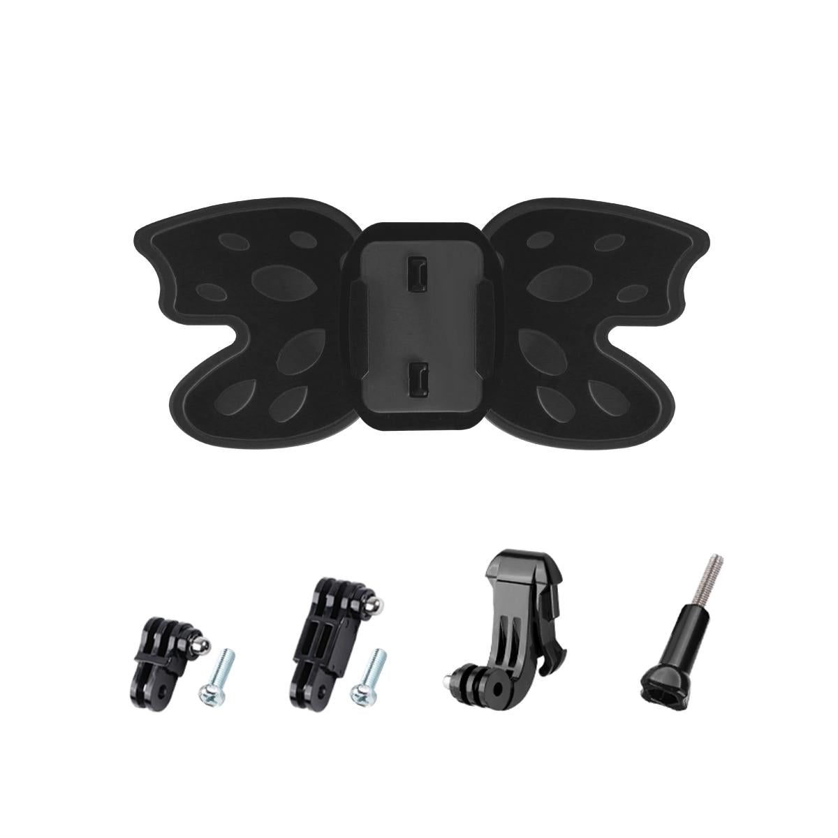 3-way Pivot Arm Butterfly Helmet Mount for Gopro Hero12 - Blue
