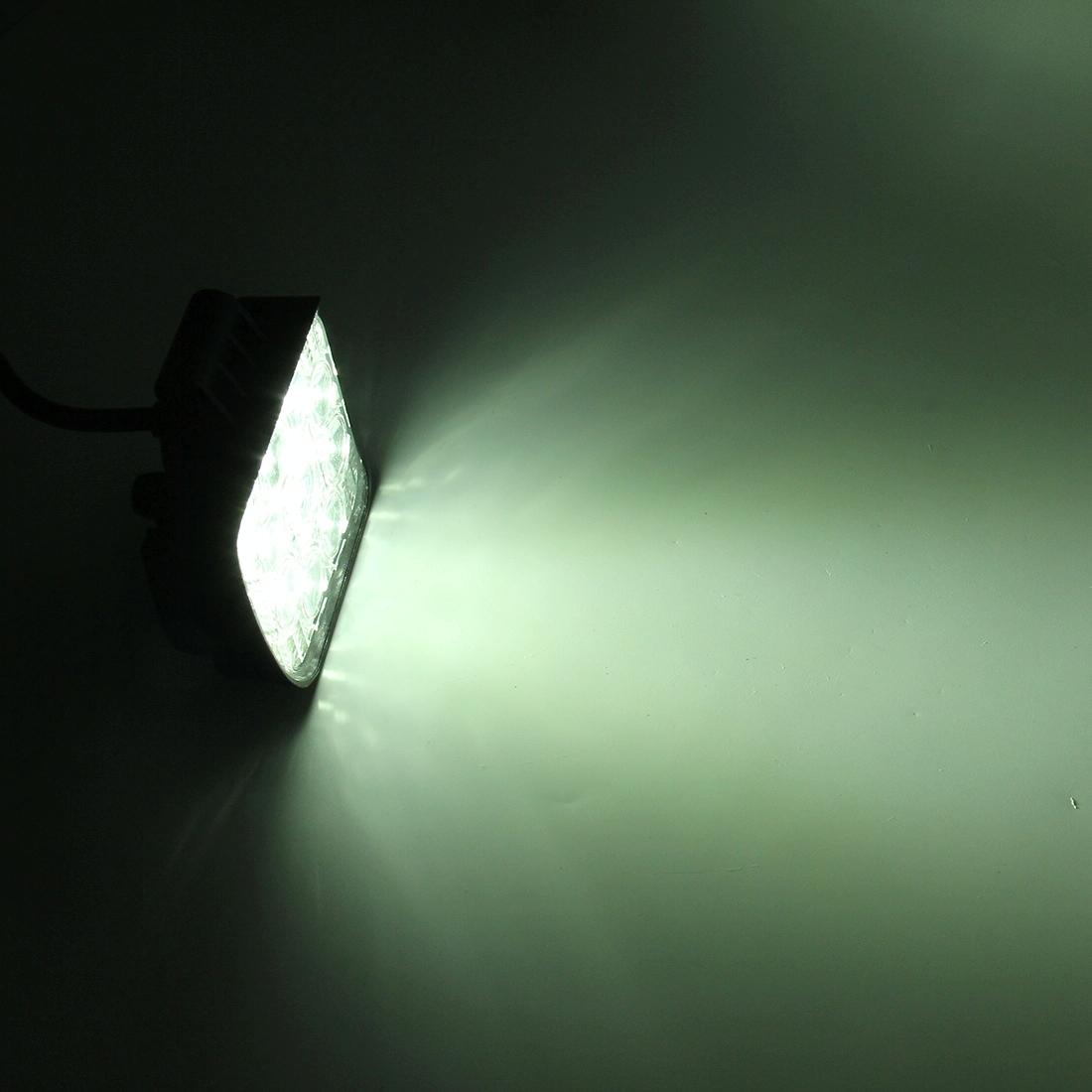 Dc 10 - 30V 27W 2500Lm 6000K 30 Degrees Adjustable Spot Waterproof Vehicle Car Boat Marine Emergency External Work Lights With 9 Intense Wafer White