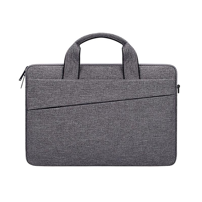 Portable 13.3 Laptop / Tablet Bag With Dual Pockets And Soft Handle - 13.3 Inch Deep Space Gray