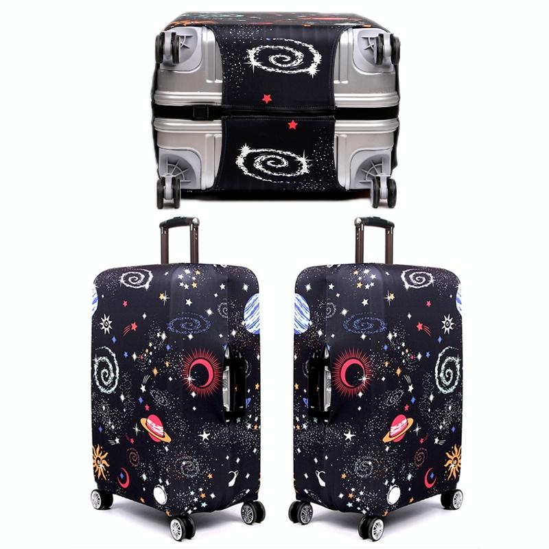 Thickened Luggage Cover - Elastic Wear-resistant Anti-dust Protection - Size l - Wide Sea And Sky