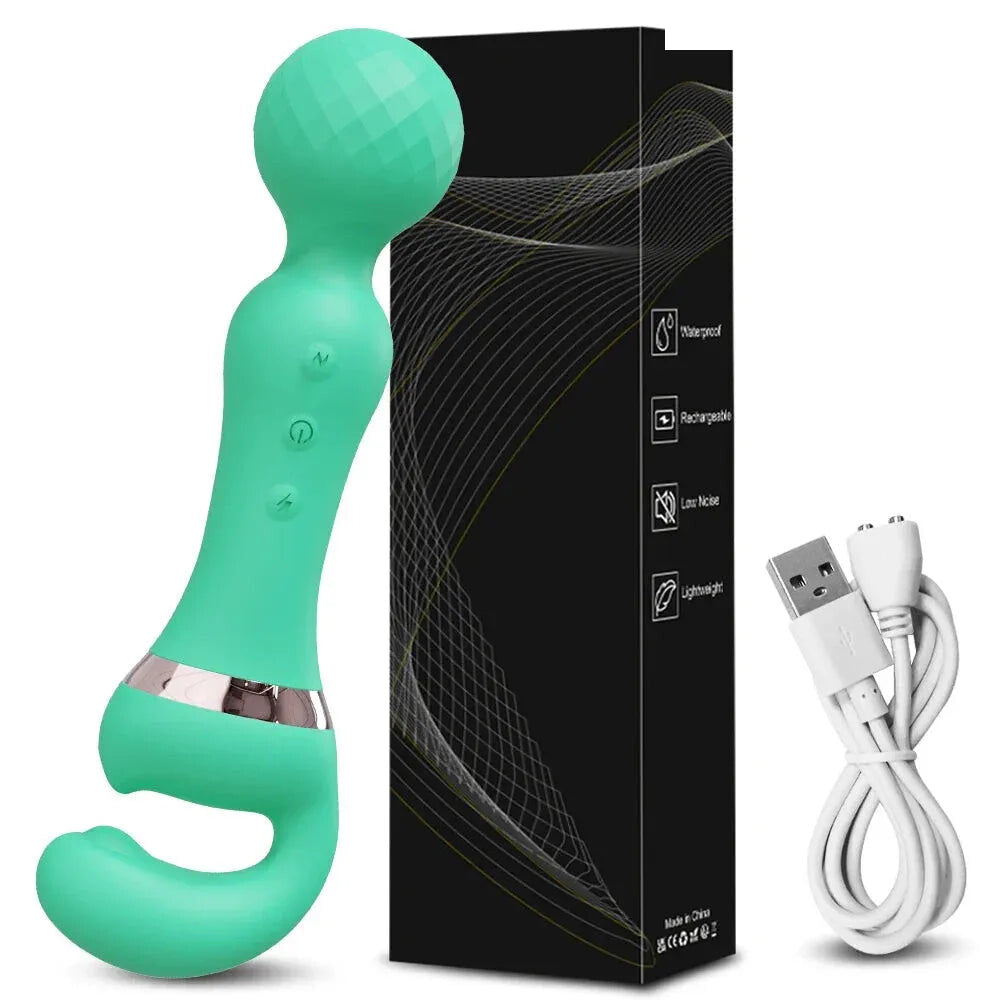 3 In 1 Vagina Vibrator for Women G Spot Nipples Stimulation - Av012 Purple