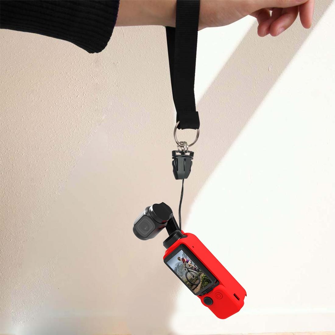 3 in 1 Silicone Case Set for Dji Pocket 3 - Red