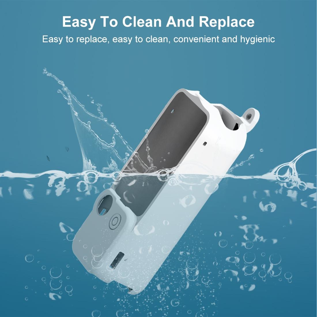 3 in 1 Silicone Case Set for Dji Pocket 3 - Red