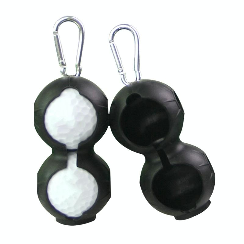2-pack Golf Silicone Double-ball Protection Sleeves - Red