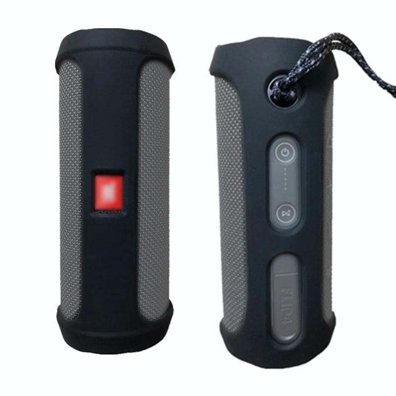 Protective Case for Jbl Flip4 Bluetooth Speaker - Portable Silica Gel - Red