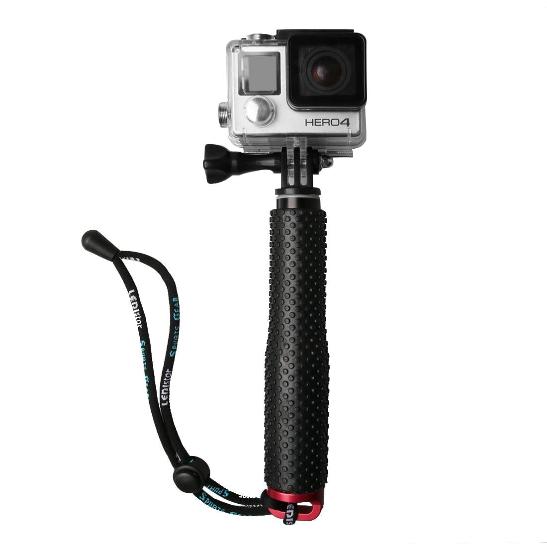 Extendable Monopod for Action Cameras - 49cm - Red