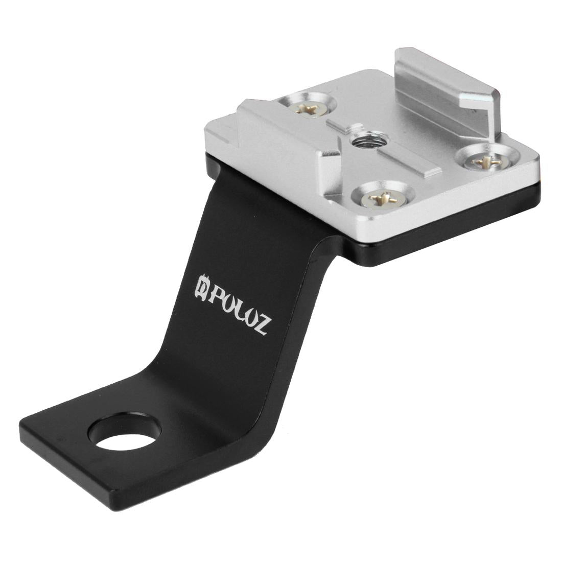 Universal Motorcycle Mount for Action Cameras - Silver