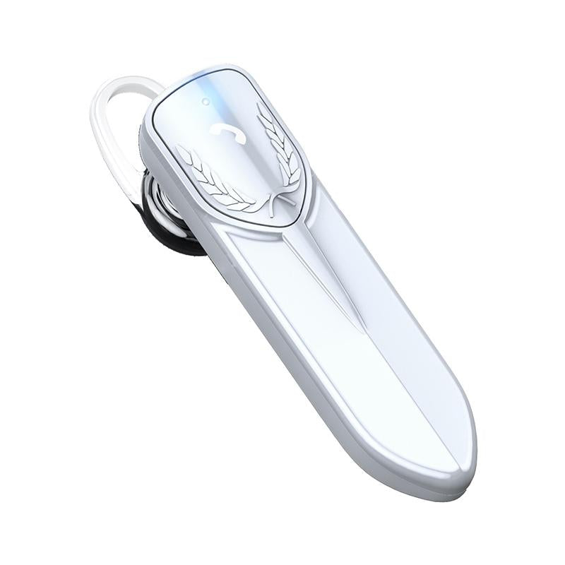 Bluetooth Earphone with Cvc Noise Reduction - Unilateral Design - Silver