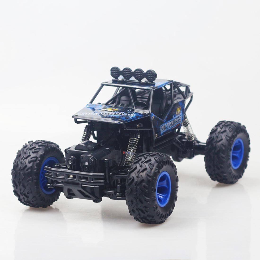 Large 1 16 Alloy Climbing Car - 28cm Remote Control Toy for Cross-country Adventures - Silver