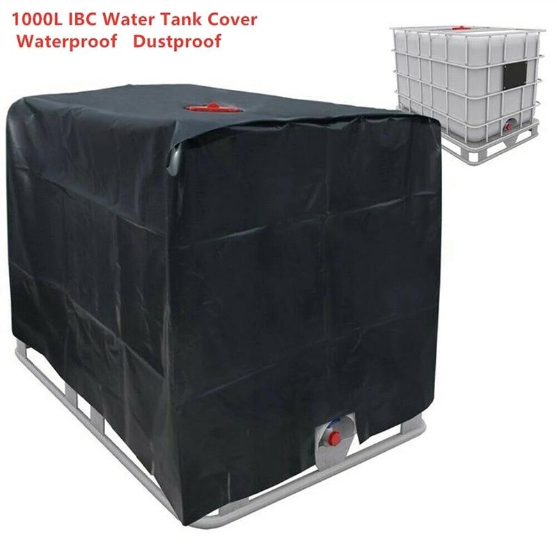 Water Tank Sunscreen Dust Cover - 1000l Capacity 210d Oxford Cloth - Silver