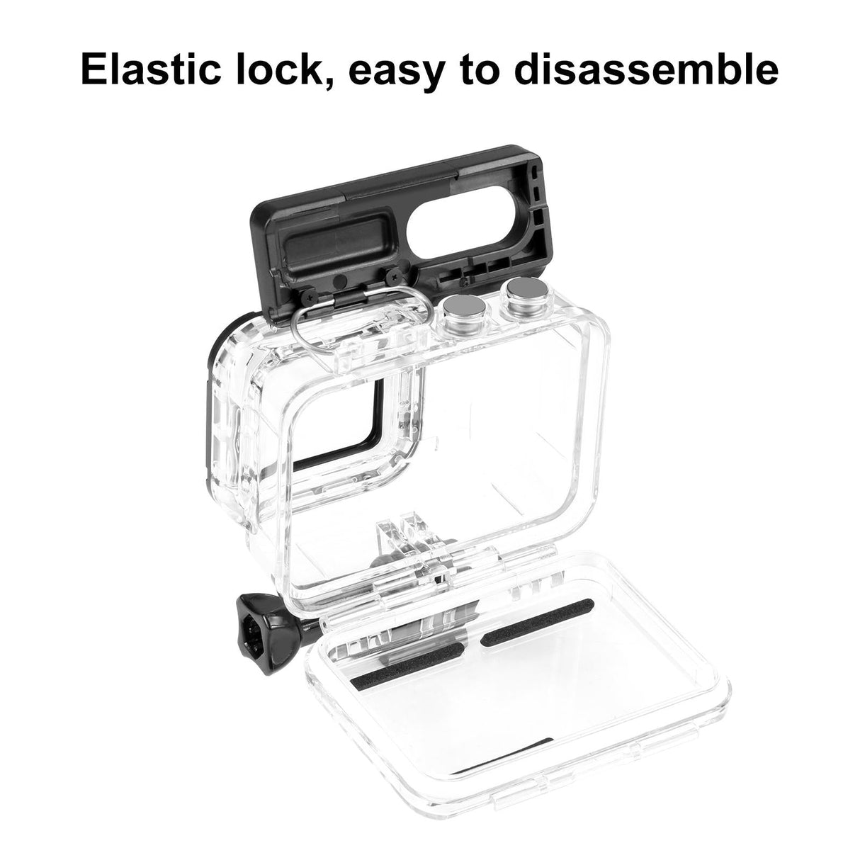 Waterproof 60m Diving Case for Insta360 one r 4k Camera