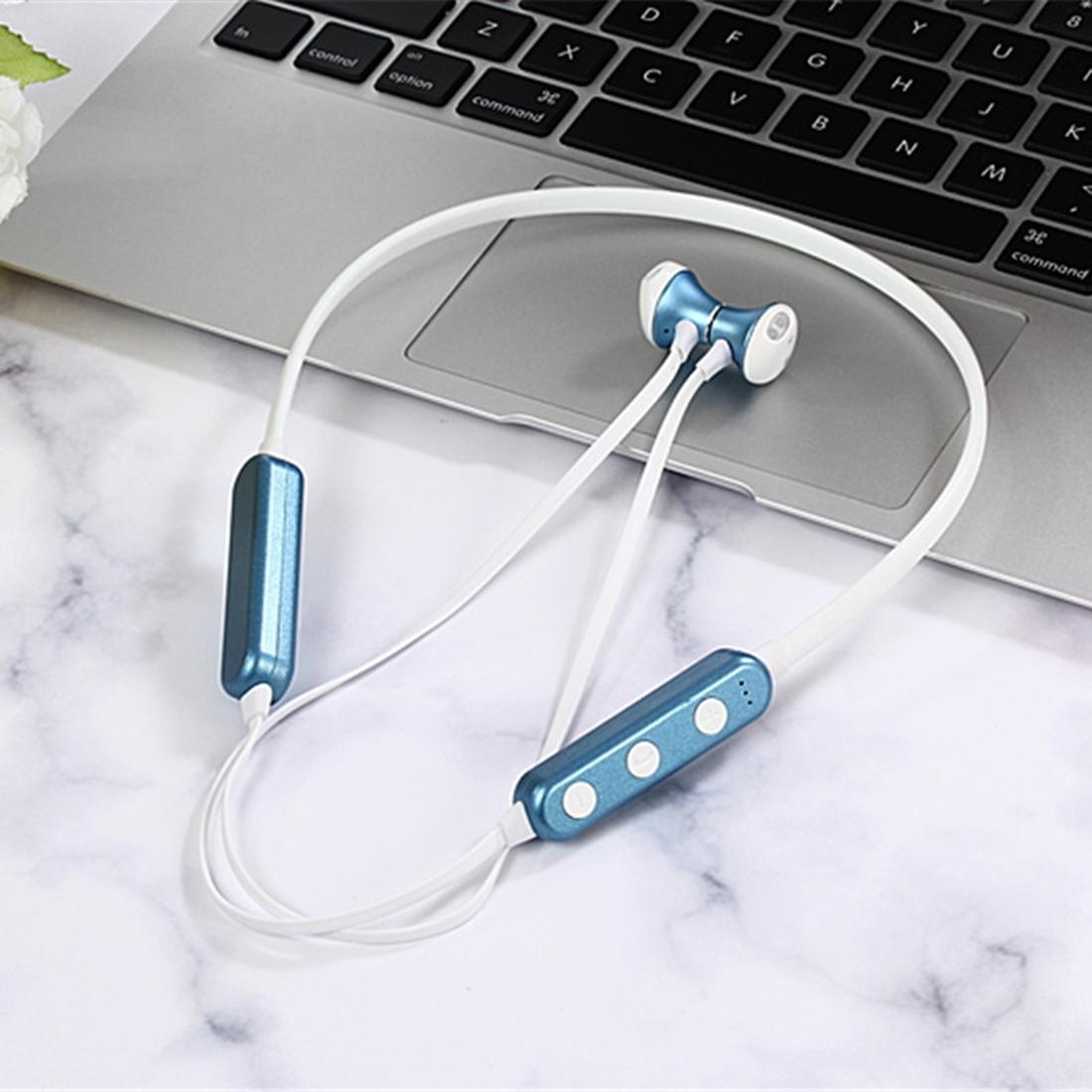 Sport Wireless Bluetooth 5.0 Earphones - Mg-g18 4.2 - Baby Blue
