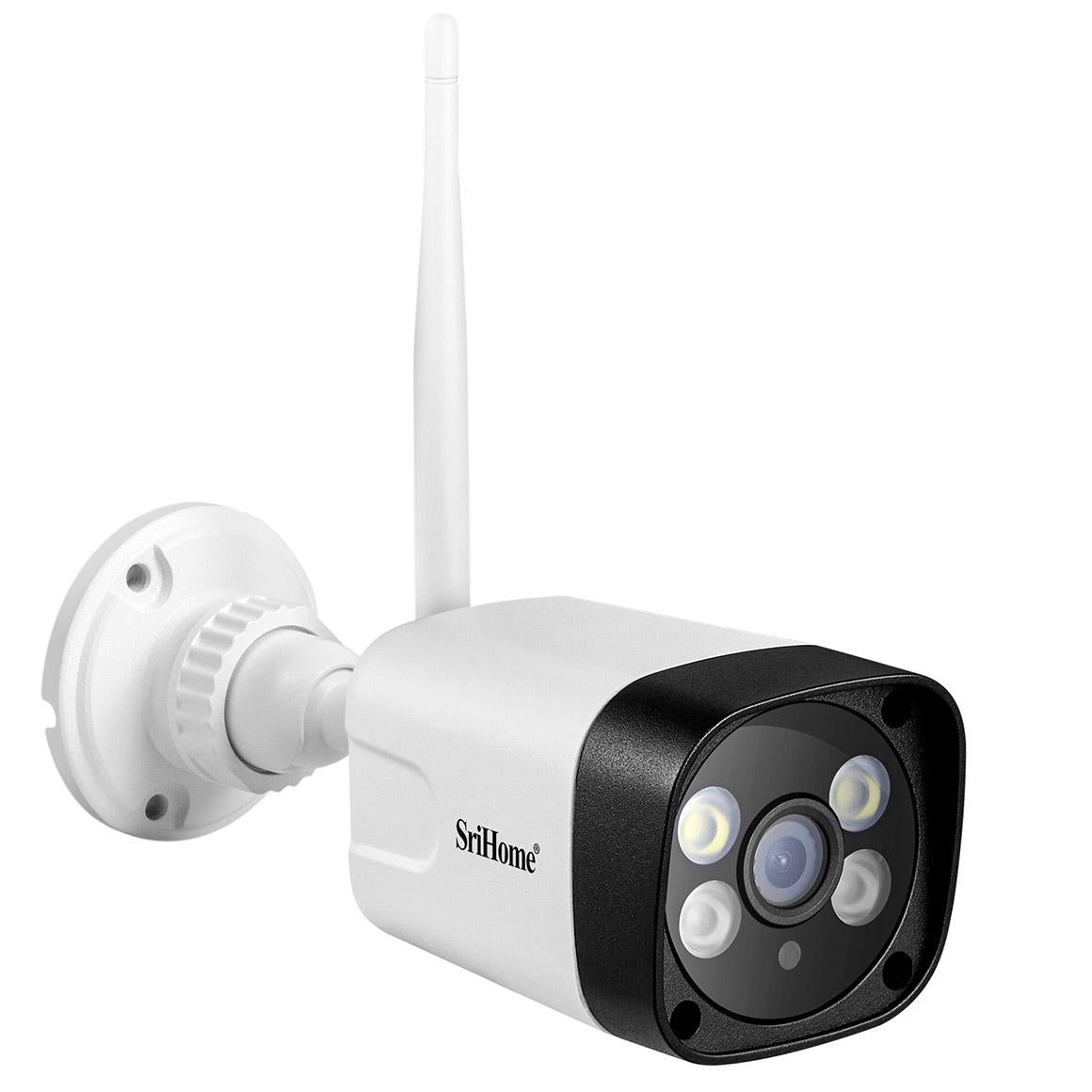 1296P Hd Ip Camera With 3.0Mp Two-Way Audio Motion & Humanoid Detection Full-Colour Night Vision Tf Card Support