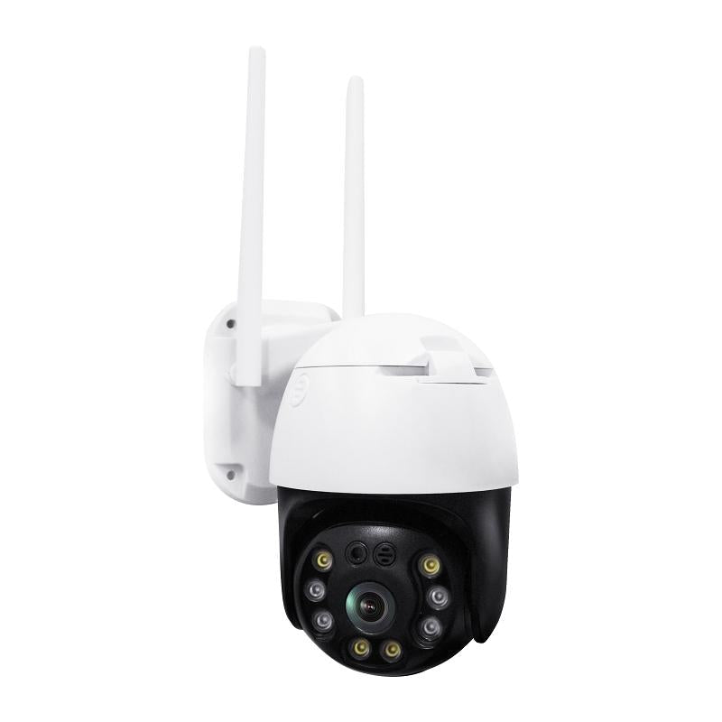 Waterproof 360 Degree Ptz Wifi Camera With 1080P Resolution 3.0Mp Lens Two-Way Voice Motion Detection And 128Gb Tf Card