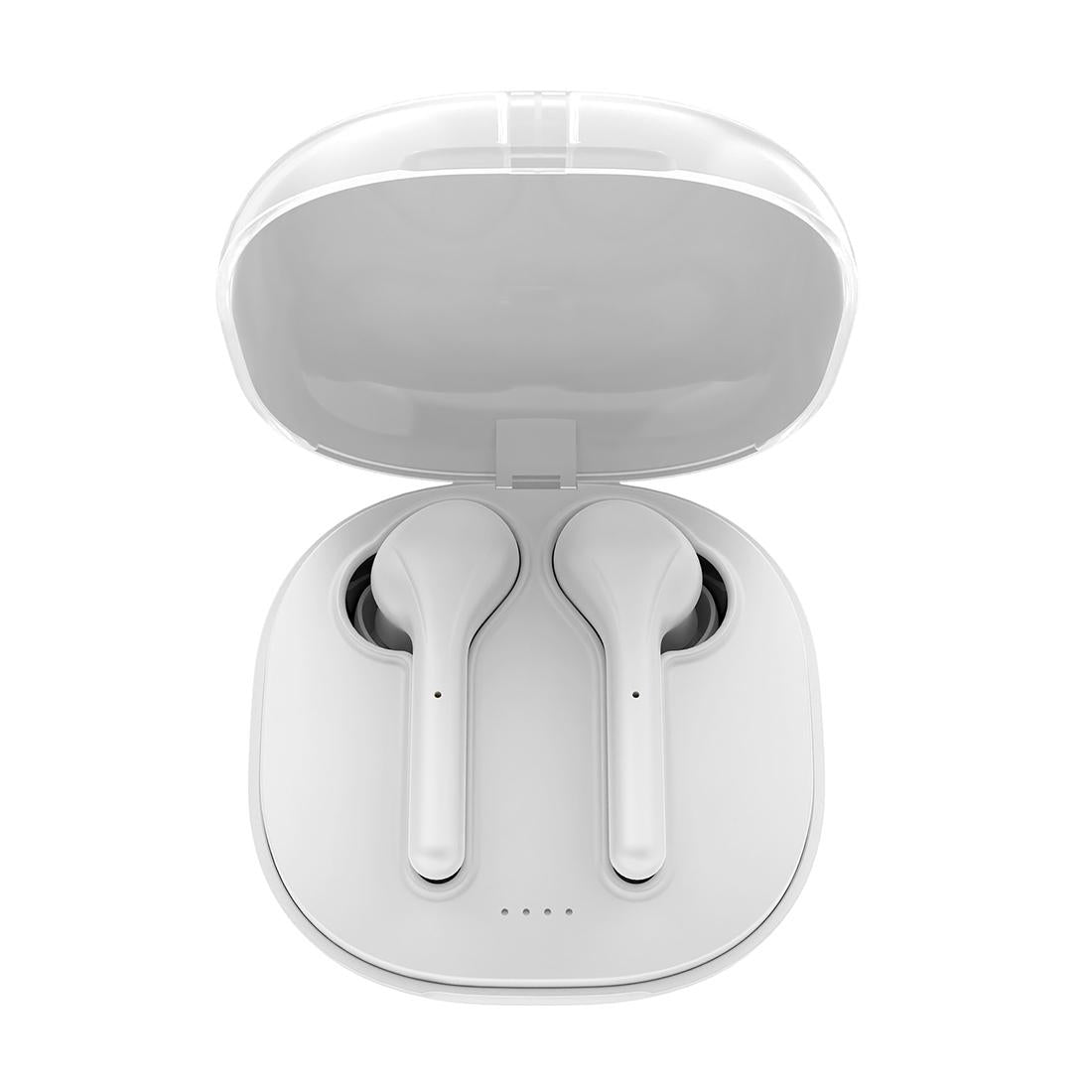 Wireless Stereo Sports Bluetooth Earphones with Charging Box - K88 Tws - White