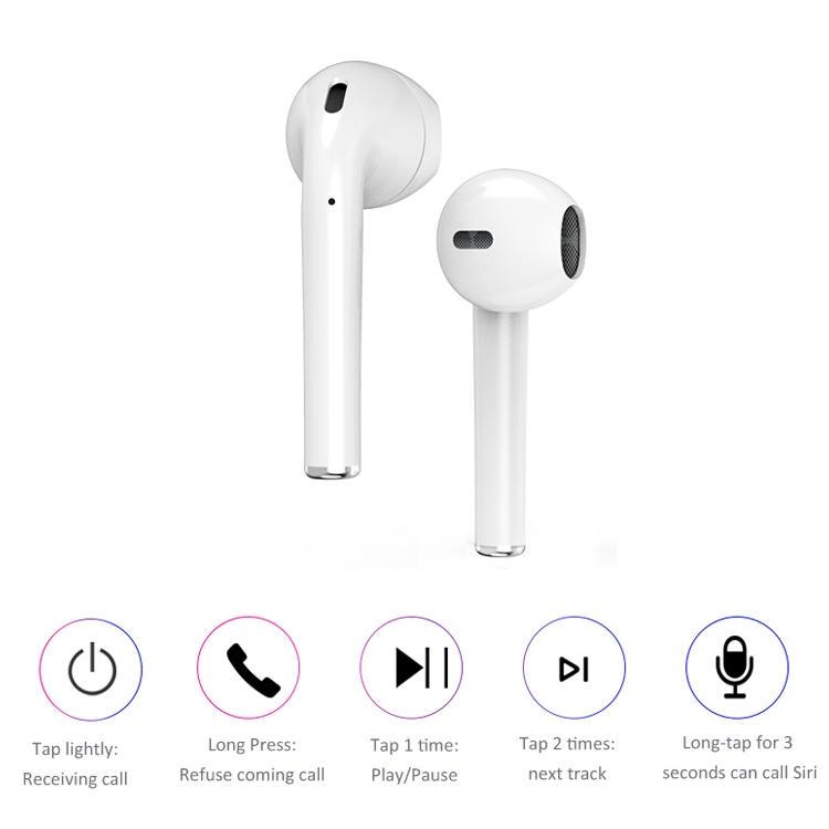 Wireless Tws Sport Bluetooth Headset with Charging Box - I9 Touch