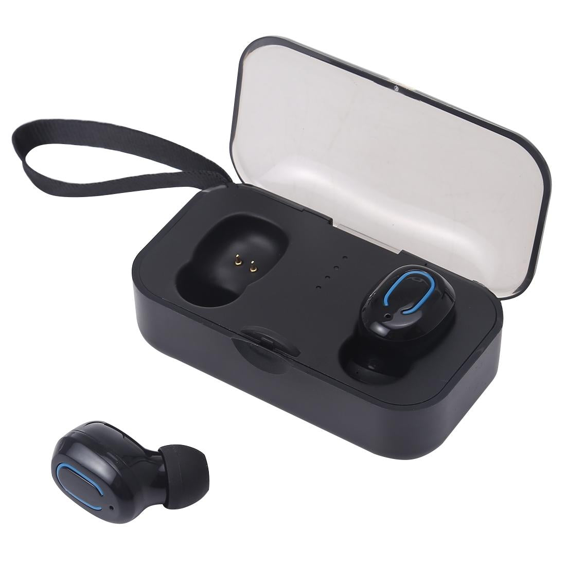 Wireless Stereo Bluetooth Earphones with Charging Case -tws Dazzling - White