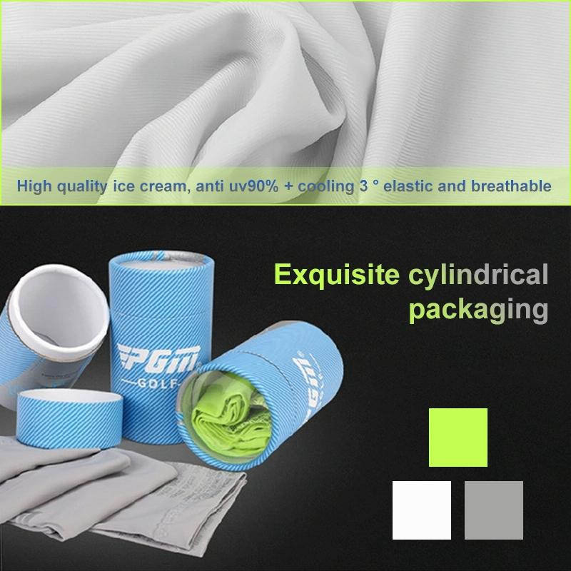 Breathable Golf Sunscreen Sleeve - Fluorescent Green - White