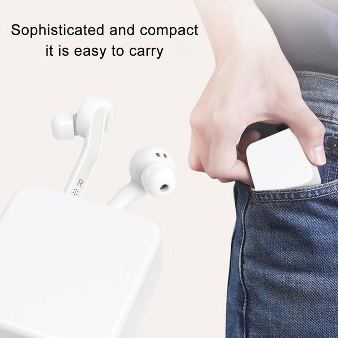 Wireless Stereo Earphones with Magnetic Charging Box - T-88