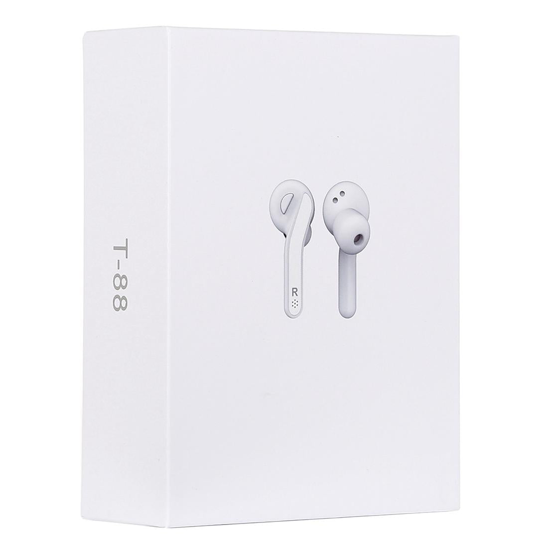 Wireless Stereo Earphones with Magnetic Charging Box - T-88