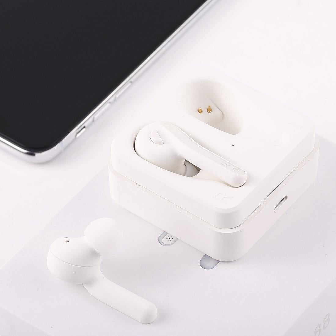 Wireless Stereo Earphones with Magnetic Charging Box - T-88