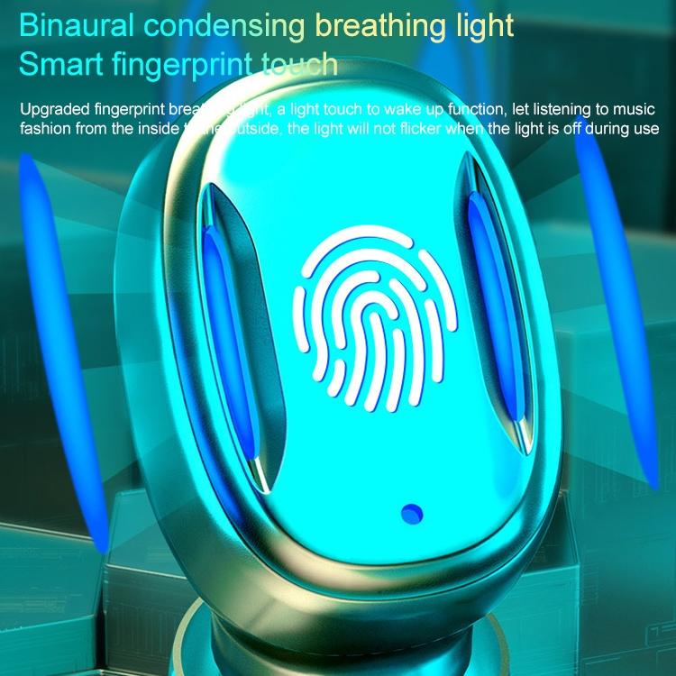 Wireless Bluetooth Earphones with Magnetic Charging Box - White