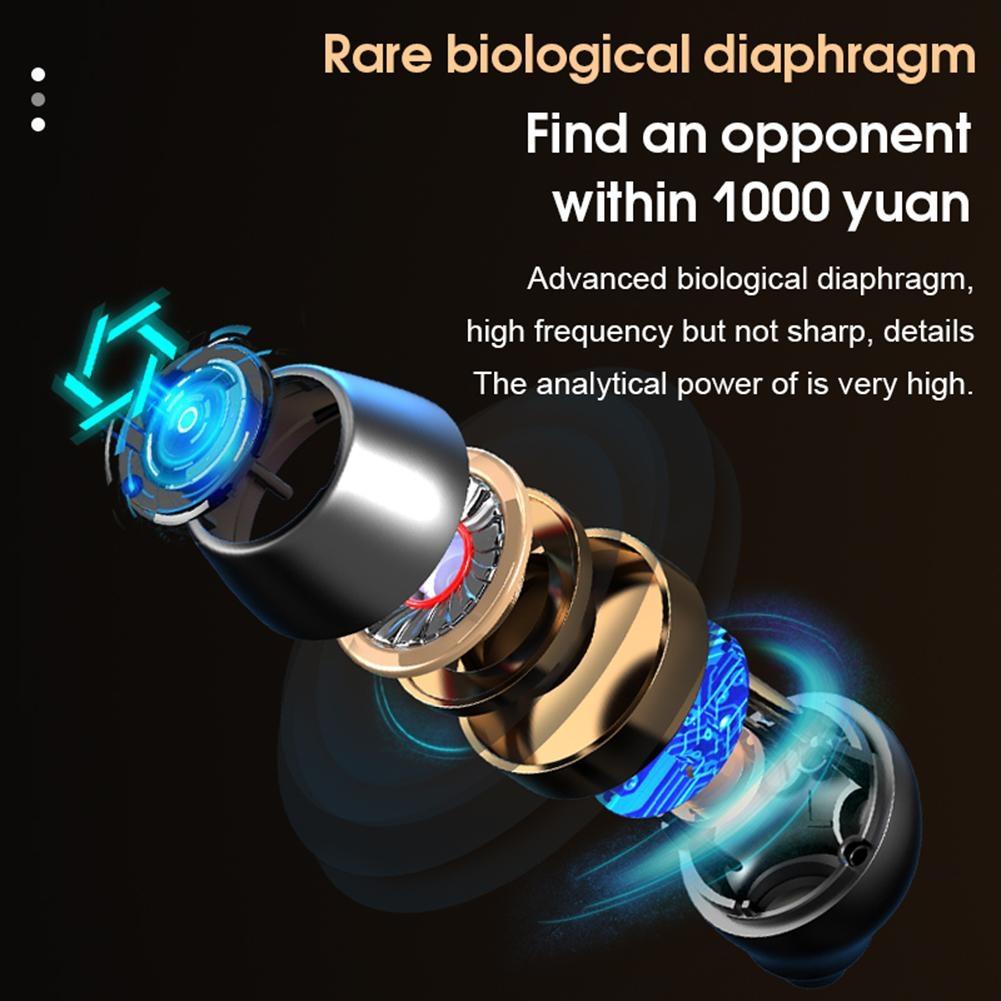 Wireless Bluetooth Earphones with Charging Box - White