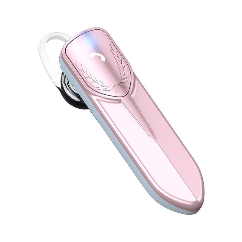 Bluetooth Earphone with Cvc Noise Reduction - Unilateral Design - White