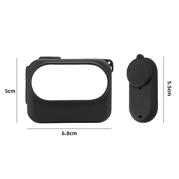 Insta360 Go 3 Silicone Case with Lens Cap and Strap - White
