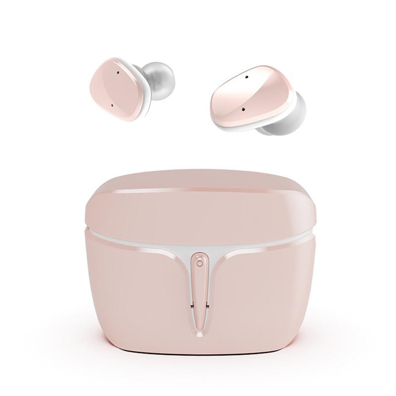 Waterproof True Wireless Bluetooth Earphones - Sports 5.0 - White