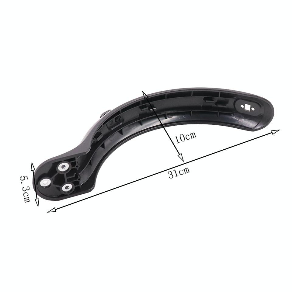 Rear Wheel Fender with Hook for Xiaomi Mijia M365 Electric Scooter - White