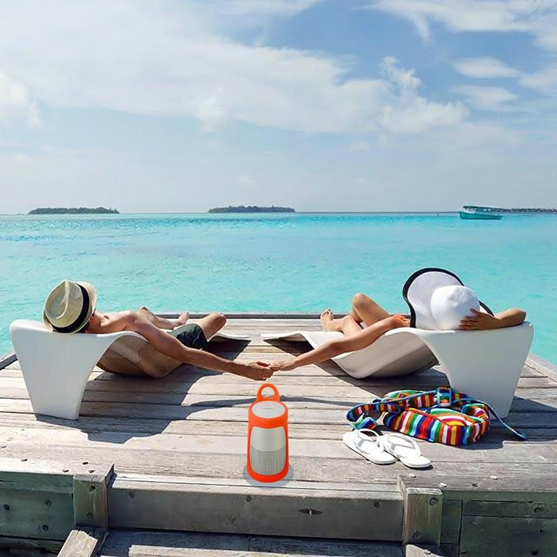 Protective Case for Bose Soundlink Revolve+ Speaker - Portable and Bluetooth - Yellow