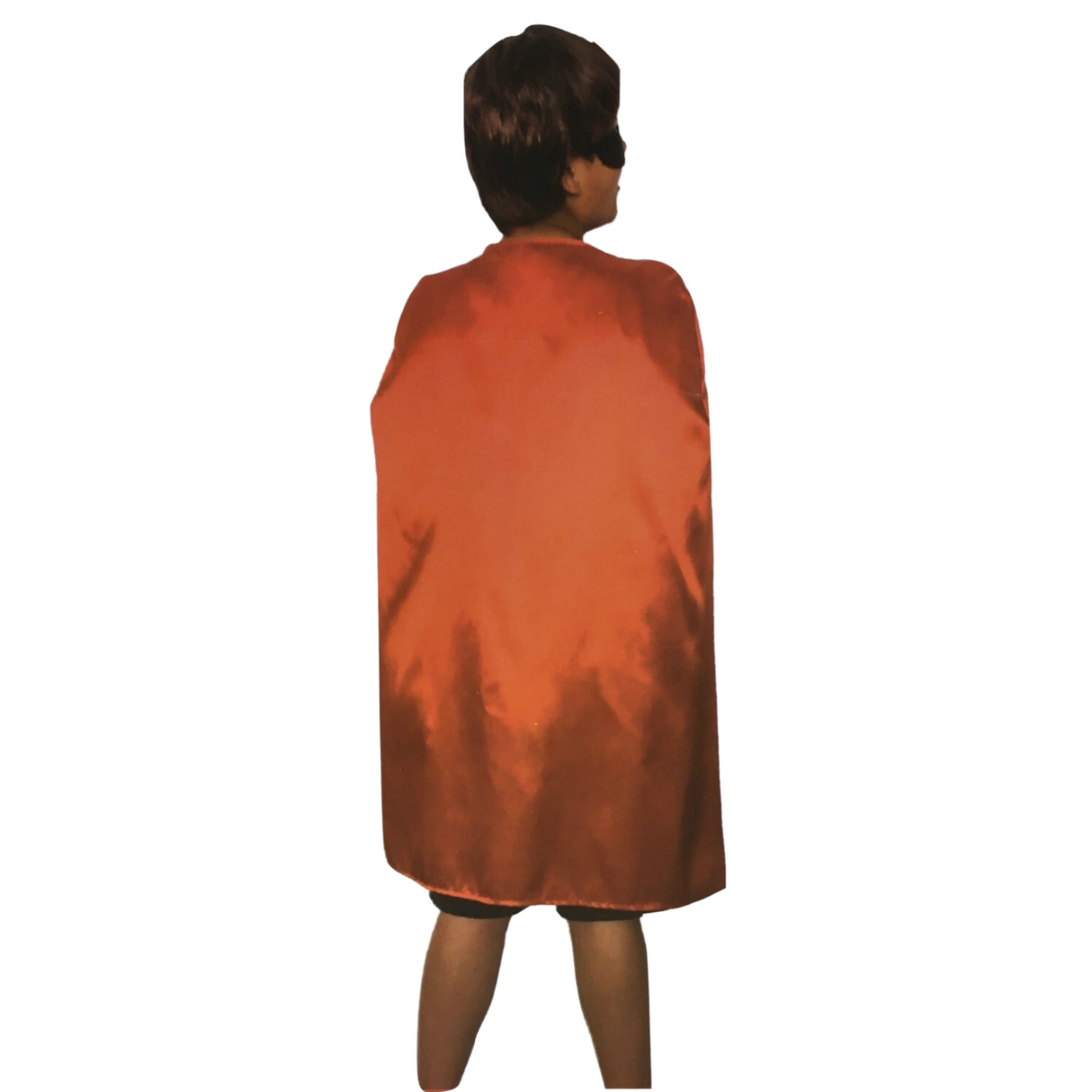 Children's Red Vampire Cape Costume for Parties and School Activities - Medium Size
