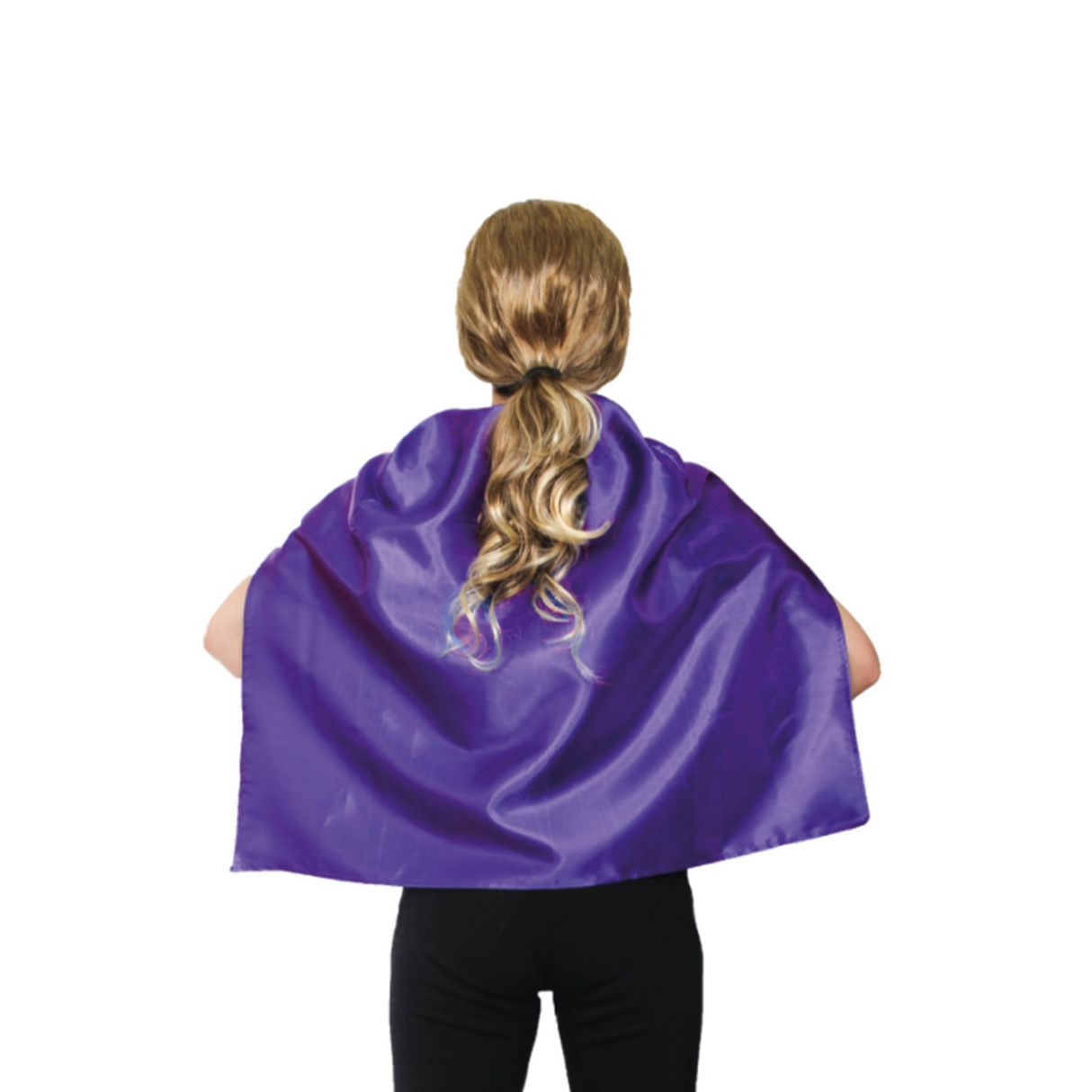 Kids Purple Vampire Cape Costume for Dress Up Parties and School Events