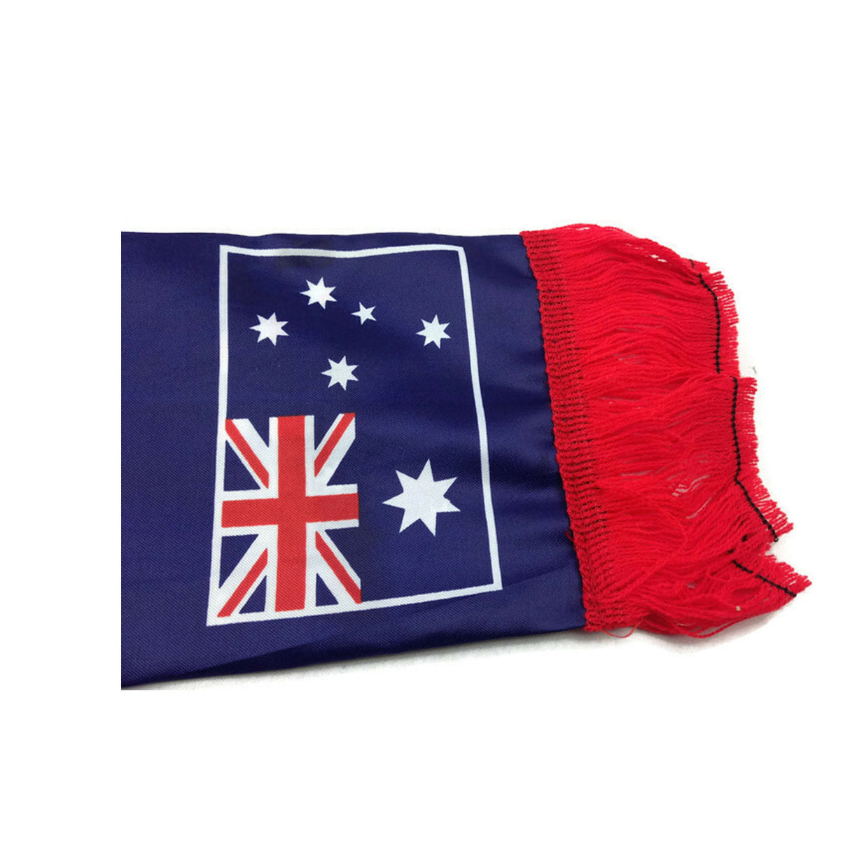 Fringed Australian Flag Scarf - Ideal for Sporting Events and Australia Day Celebrations
