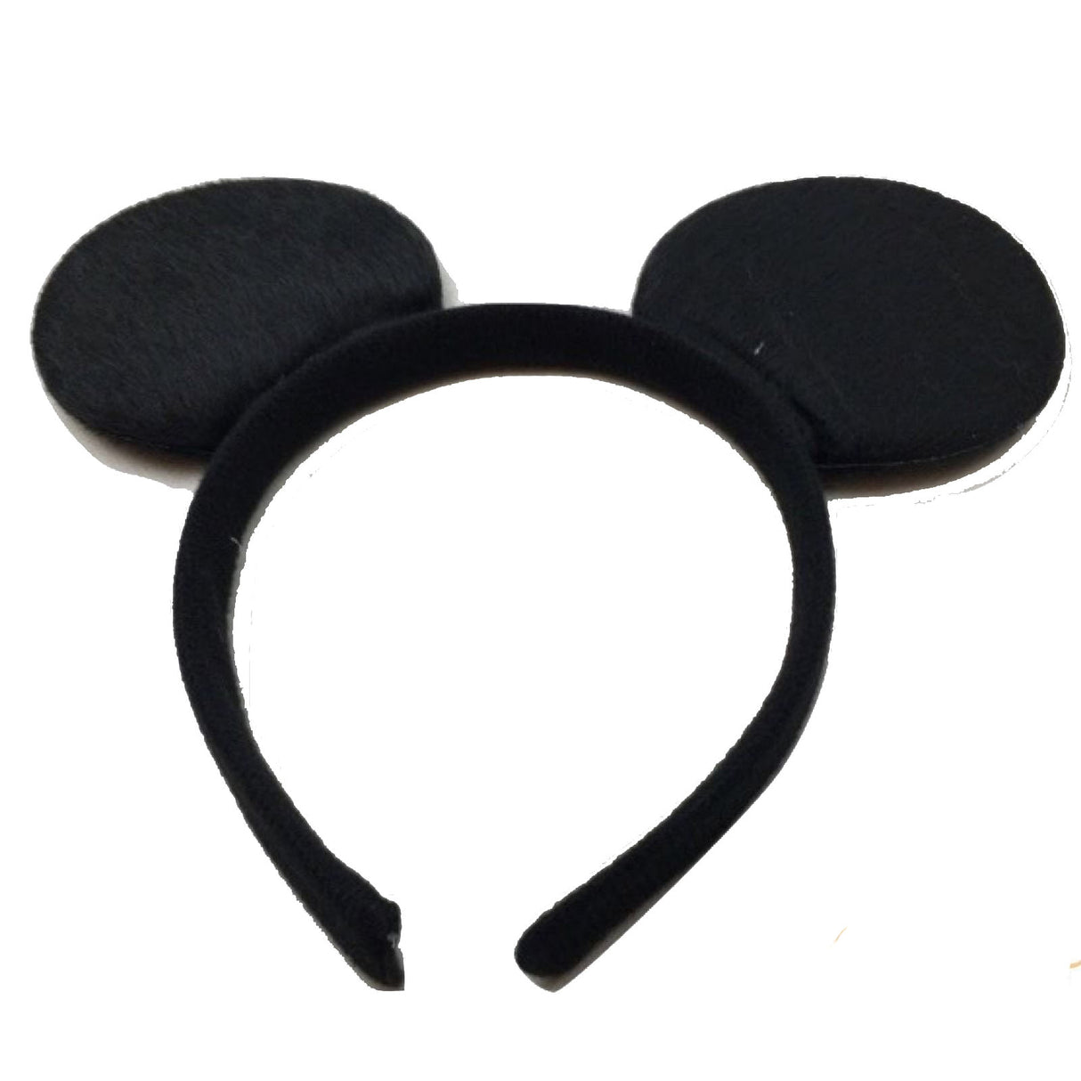 Charming Black Mickey & Minnie Mouse Ears Headband for Halloween Celebrations
