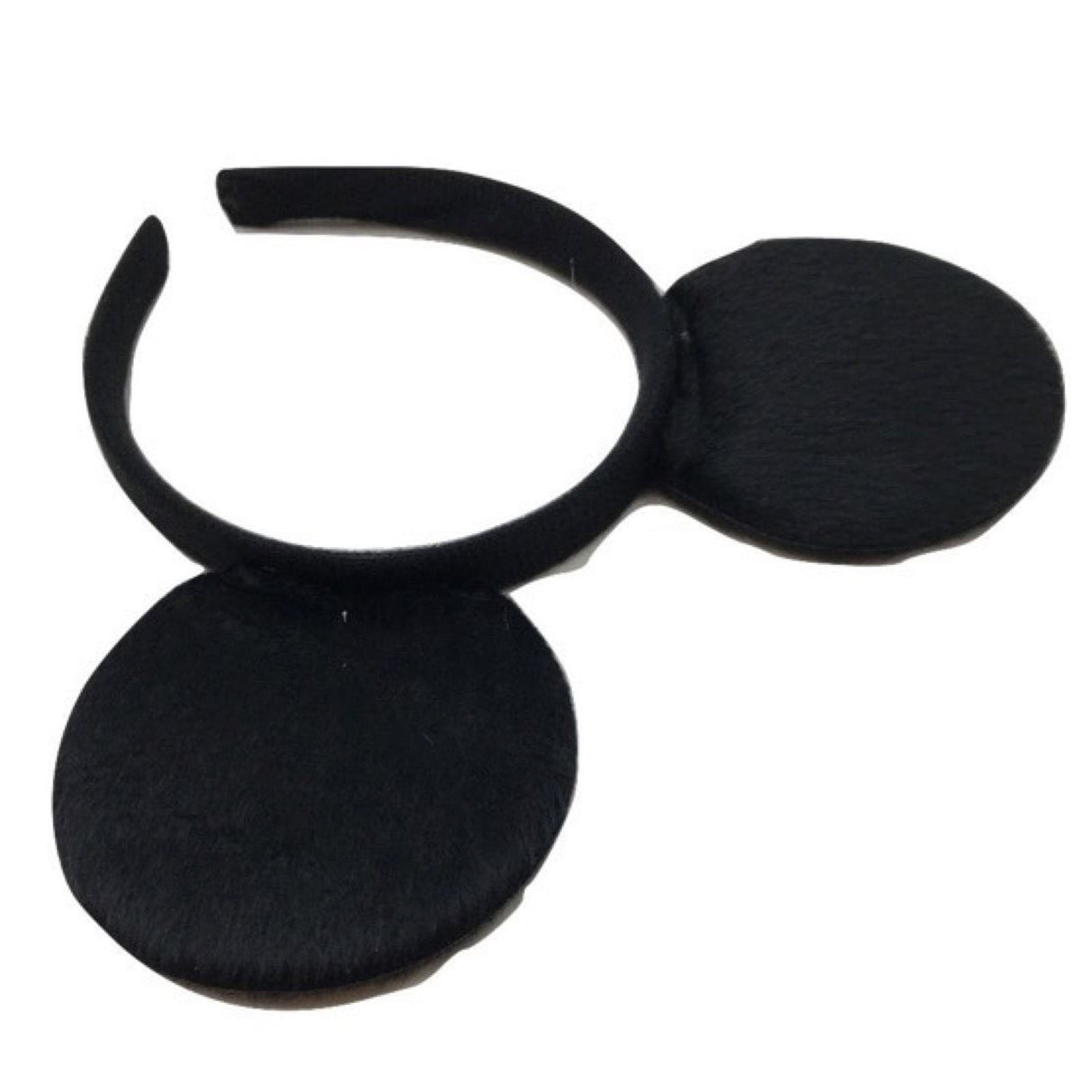 Charming Black Mickey & Minnie Mouse Ears Headband for Halloween Celebrations