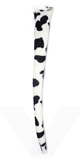Clip-On Cow Tail Costume Accessory for Halloween Dress Up
