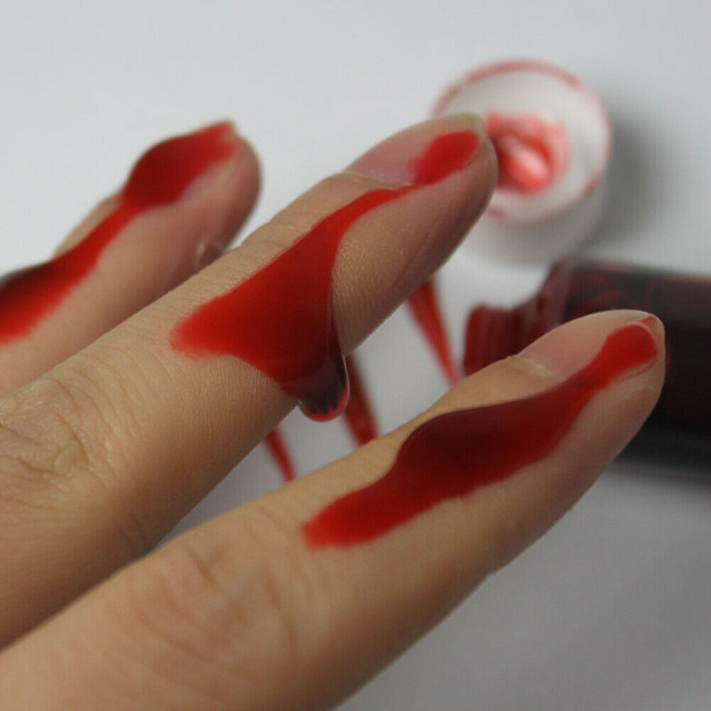 Realistic Zombie Blood Makeup Gel - Safe & Easy Application for Halloween Costumes - 29.5ml