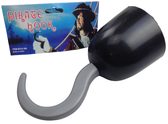 Pirate Captain Hook Halloween Costume Accessory