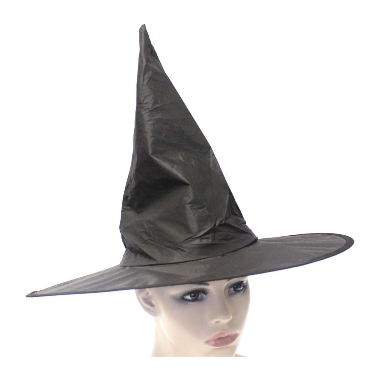 Classic Black Witch Hat - Essential Women's Halloween Costume Accessory
