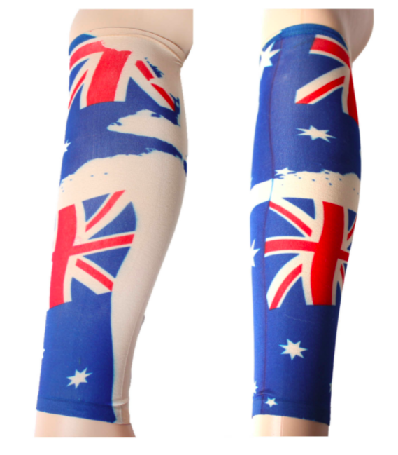 Australia Day Celebration Aussie Flag Tattoo Sleeves