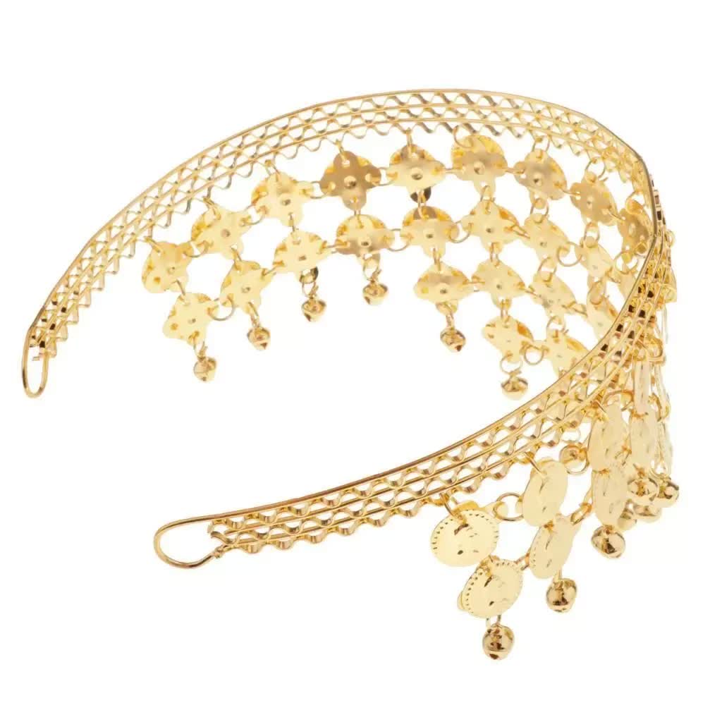 BELLY DANCE HEADBAND Indian Fancy Dress Costume Gypsy Bollywood Tribal Boho